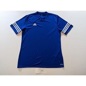 Adidas Climalite TShirt Size Large Blue -0223M02